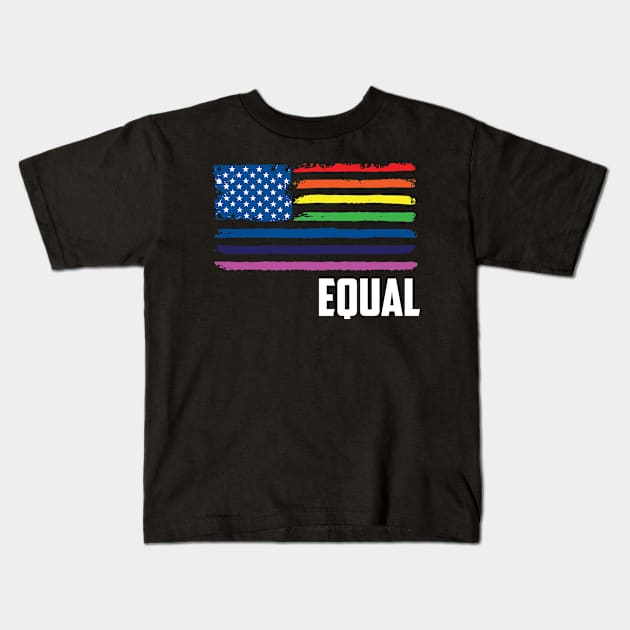 Equal Kids T-Shirt by WMKDesign